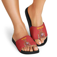 Spain Football 2026 Slide Sandals Go Champions La Roja - Wonder Print Shop