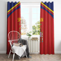 Spain Football 2026 Window Curtain Go Champions La Roja - Wonder Print Shop