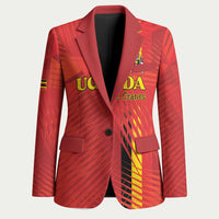 Custom Uganda Football Blazer Go Champions Cranes - Wonder Print Shop