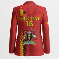 Custom Uganda Football Blazer Go Champions Cranes - Wonder Print Shop