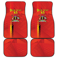 Custom Uganda Football Car Mats Go Champions Cranes - Wonder Print Shop