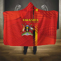 Uganda Football Hooded Blanket Go Champions Cranes - Wonder Print Shop