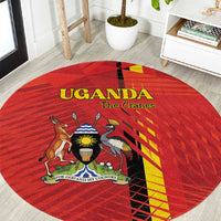 Uganda Football Round Carpet Go Champions Cranes - Wonder Print Shop