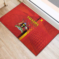 Uganda Football Rubber Doormat Go Champions Cranes - Wonder Print Shop