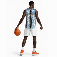 Custom Botswana Football Basketball Jersey Botswana Rising Again - Black - Wonder Print Shop