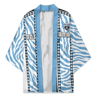 Custom Botswana Football Kimono Botswana Rising Again - Black - Wonder Print Shop