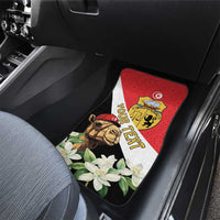 Personalised Tunisia Car Mats Camelus Dromedarius With Jasmine