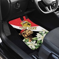 Personalised Tunisia Car Mats Camelus Dromedarius With Jasmine