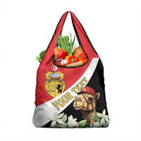 Personalised Tunisia Grocery Bag Camelus Dromedarius With Jasmine