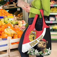 Personalised Tunisia Grocery Bag Camelus Dromedarius With Jasmine