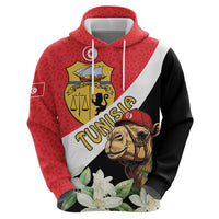 Personalised Tunisia Hoodie Camelus Dromedarius With Jasmine