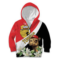 Personalised Tunisia Kid Hoodie Camelus Dromedarius With Jasmine