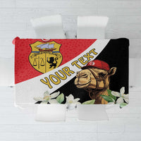 Personalised Tunisia Tablecloth Camelus Dromedarius With Jasmine