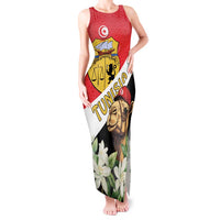 Personalised Tunisia Tank Maxi Dress Camelus Dromedarius With Jasmine