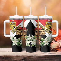 Personalised Tunisia Tumbler With Handle Camelus Dromedarius With Jasmine