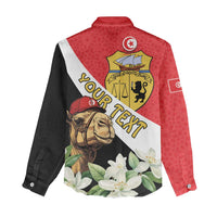 Personalised Tunisia Women Casual Shirt Camelus Dromedarius With Jasmine - Wonder Print Shop