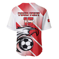 Custom Tunisia Football Baseball Jersey Eagle Mascot - Sporty Style