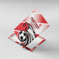 Custom Tunisia Football Canvas Wall Art Eagle Mascot - Sporty Style