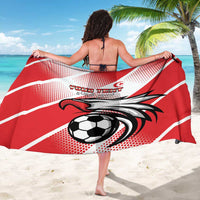 Custom Tunisia Football Sarong Eagle Mascot - Sporty Style