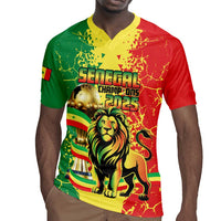 Custom Senegal Football Rugby Jersey We Are the Champions