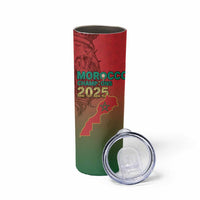 Morocco Football Skinny Tumbler 2025 Victory Is Ours