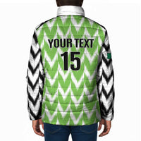 Custom Nigeria Football Padded Jacket Go Champions Super Eagles