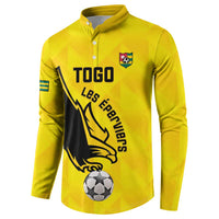 Custom Togo Football Button Sweatshirt Come On Les Eperviers