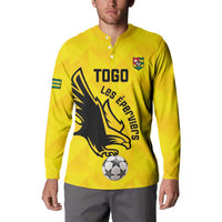 Custom Togo Football Button Sweatshirt Come On Les Eperviers
