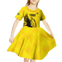 Custom Togo Football Kid Short Sleeve Dress Come On Les Eperviers