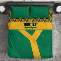 Custom South Africa Soccer Bedding Set Go Champions