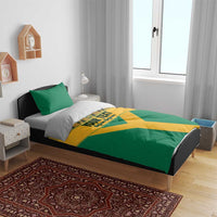 Custom South Africa Soccer Bedding Set Go Champions