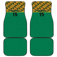 Custom South Africa Soccer Car Mats Go Champions
