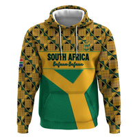 Custom South Africa Soccer Hoodie Go Champions
