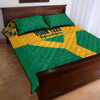 Custom South Africa Soccer Quilt Bed Set Go Champions