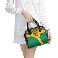 Custom South Africa Soccer Shoulder Handbag Go Champions