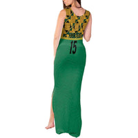 Custom South Africa Soccer Tank Maxi Dress Go Champions
