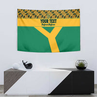 Custom South Africa Soccer Tapestry Go Champions