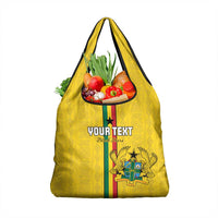 Custom Ghana Football Grocery Bag Go Black Stars Go