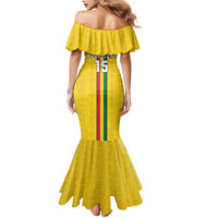 Custom Ghana Football Mermaid Dress Go Black Stars Go