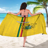 Custom Ghana Football Sarong Go Black Stars Go