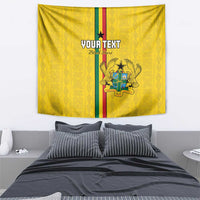 Custom Ghana Football Tapestry Go Black Stars Go