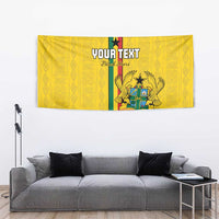 Custom Ghana Football Tapestry Go Black Stars Go