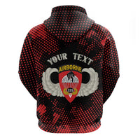 Personalized 555th Parachute Infantry Hoodie Triple Nickles Airborne Veteran Tribute