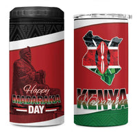 Happy Madaraka Day 2025 4 in 1 Can Cooler Tumbler Kenya Harambee