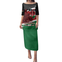 Happy Madaraka Day 2025 Family Matching Puletasi and Hawaiian Shirt Kenya Harambee