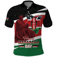 Happy Madaraka Day 2025 Polo Shirt Kenya Harambee