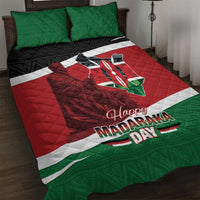 Happy Madaraka Day 2025 Quilt Bed Set Kenya Harambee