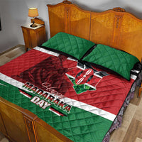 Happy Madaraka Day 2025 Quilt Bed Set Kenya Harambee