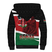 Happy Madaraka Day 2025 Sherpa Hoodie Kenya Harambee