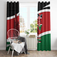 Happy Madaraka Day 2025 Window Curtain Kenya Harambee